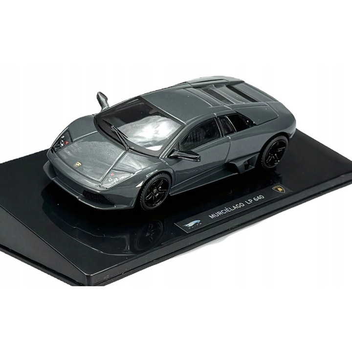 Hot Wheels Lamborghini Murcielago LP 640 kisautó, szürke, 1:43