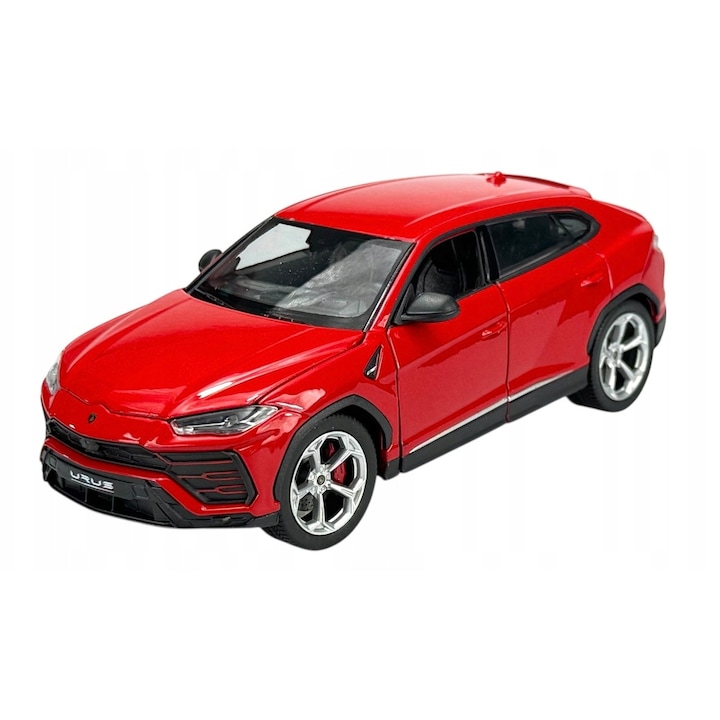 Welly Lamborghini Urus 1:24 fém autómodell, piros