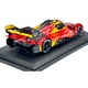 Bburago Ferrari 499P #50 fém kisautó, 1:18, piros, 27x11,5x6,5cm