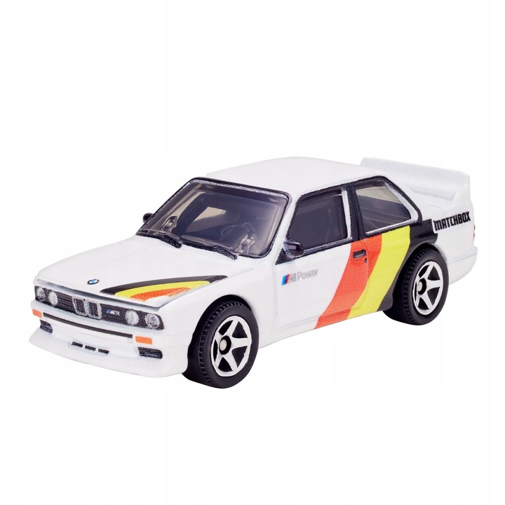 Fém autó 1993 BMW M3 E30, Matchbox, limitált kiadás, 8x3cm