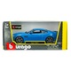 Bburago Jaguar XKR-S modellautó, 1:24, nyitható ajtók és motorháztető, kék, 18,5cm