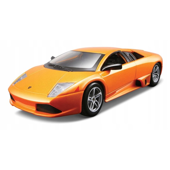 Maisto Lamborghini Murcielago LP 640 kisautó 1/24, precíz részletek, narancssárga