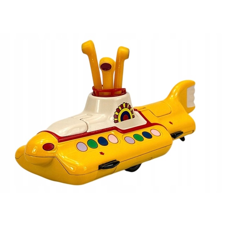 Corgi The Beatles Yellow Submarine járműmodell, sárga, 13x6,5x5cm, gyűjtői készlet