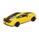 Automodell, Mini GT, Ford Mustang LB Works, 1:64, sárga, 7,5cm, limitált kiadás