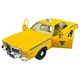 Autómodell, GreenLight, 1978 Dodge Monaco, 1:24, sárga, 22x8cm