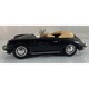 Porsche 356 B modellautó, Bburago, 1/24, fekete, fém/műanyag/gumi
