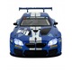 MSZ BMW M6 GT3 fém autómodell, 1:24, kék
