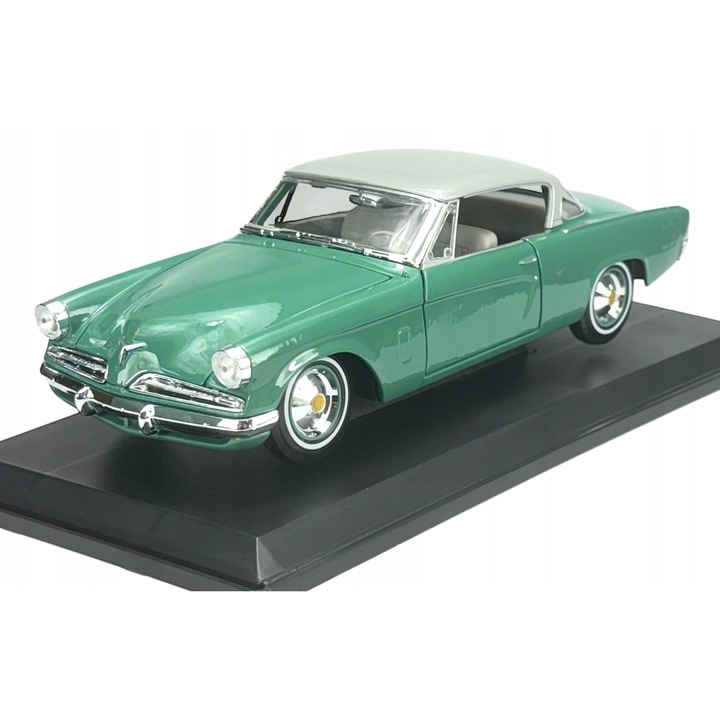 Maisto Studebaker Starliner 1:18 fém autómodell, zöld