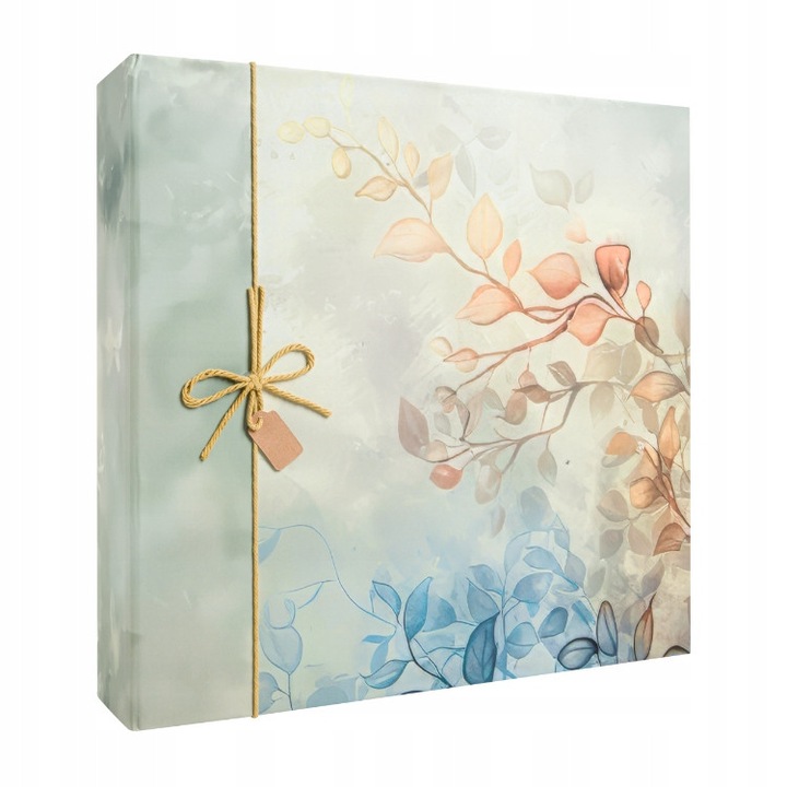 Flora fotóalbum, 500 db 10x15-ös képhez, fekete, 33,5x34,5cm