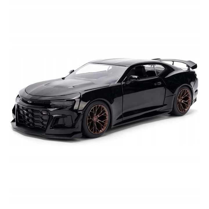 Fém autómodell 1:24 Jada Chevrolet Camaro ZL1 1LE Fast and Furious, fekete, 20.5cm
