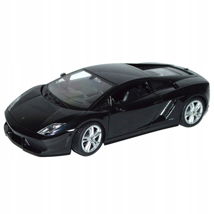 Modell fém Lamborghini GALLARDO LP560-41:24, nyitható ajtókkal és motorháztetővel, 19,5x6,5x8,5cm, Welly