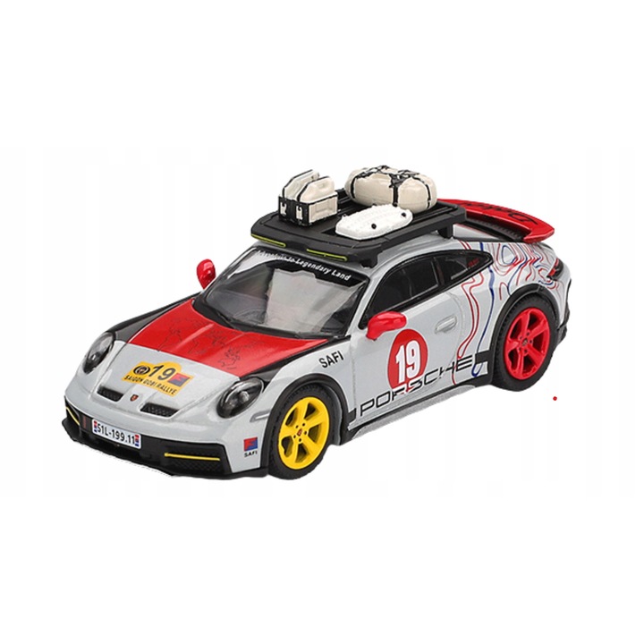 Mini GT Porsche 911 Dakar #1068 1:64, gyűjthető modell