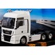 MAN TGX XXL modellautó, Welly, fehér/fekete, 18x7.5x12.2cm, gyűjtőknek
