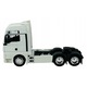 MAN TGX XXL modellautó, Welly, fehér/fekete, 18x7.5x12.2cm, gyűjtőknek