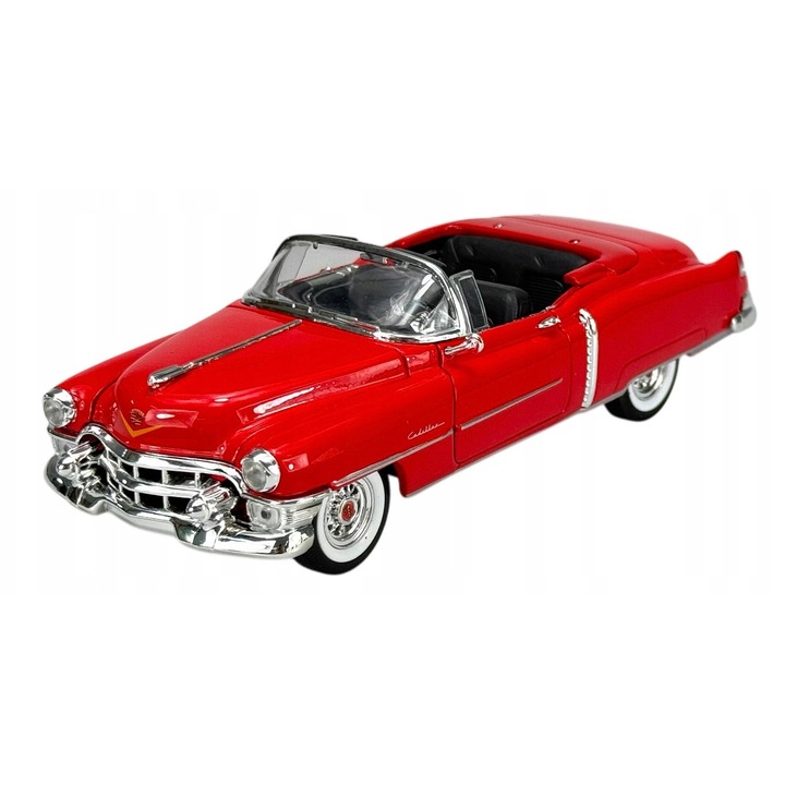 Welly Cadillac Eldorado 1953 autómodell, piros, 1:24, 18x8cm