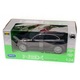 RC autó Porsche Cayenne Turbo 1:24, Dromader, fekete, 4 csatornás, méretek 38x13x12cm