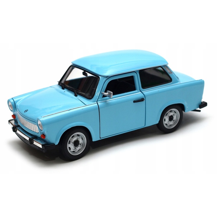 Автомобил Welly Trabant 601 1:24, син, 24037W