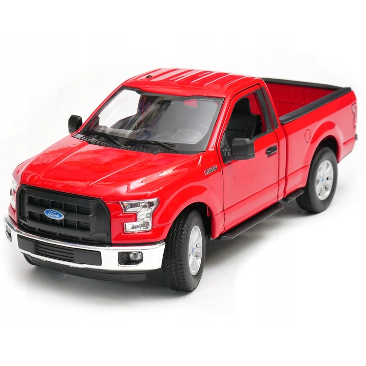 Welly Ford F-150 Regular Cab 2015 diecast kisautó, 12x5x4,5cm, nyitható ajtók