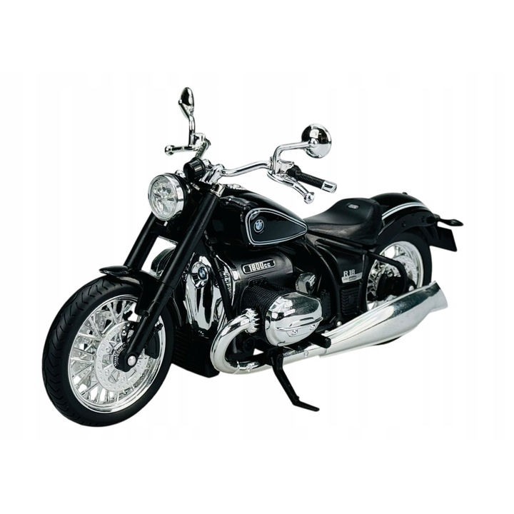 BMW R18 modellautó, Welly, 1:12, 21x10cm