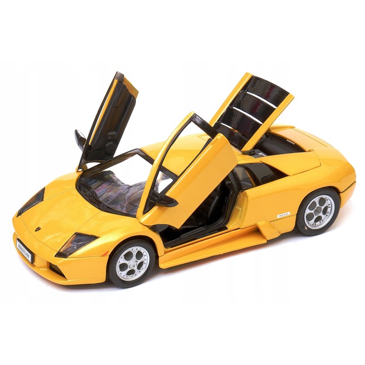Welly Lamborghini Murcielago fém kisautó 1:24, sárga