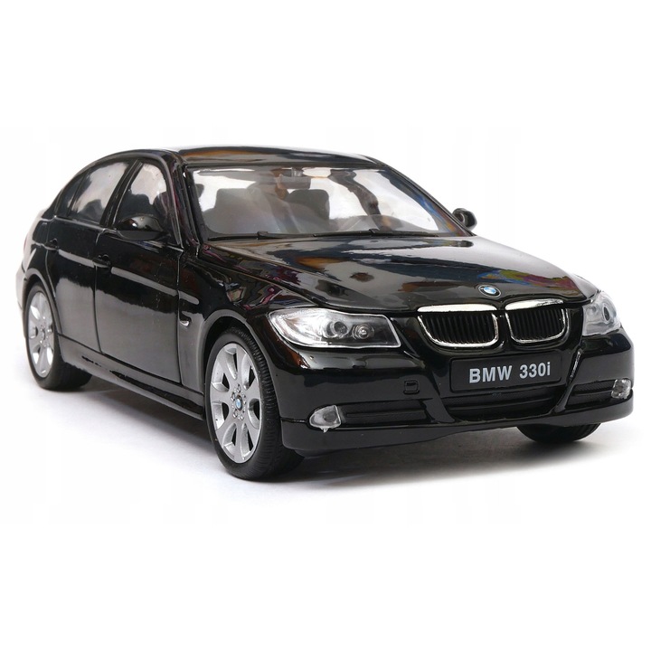 BMW 330i modellautó 1:24, Welly, precíz részletek