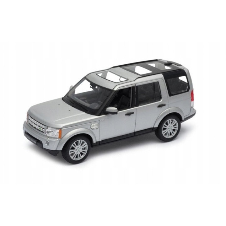 Land Rover Discovery 4 gyűjtői autómodell, Welly, 1:24, barna színű, 19,5x7,5x7,5cm