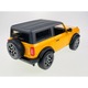 Maisto fém modell 2021, Ford Bronco Badlands, 1:24, narancssárga, 18x9x7,5cm
