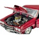 Chevrolet Chevelle Pro Street 1970 gyűjtői modellautó, Welly, bordó, 26x10x7,5cm