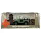Gyűjtői kisautó, GreenLight, Jeep Willys M38 A1, 1:43, zöld, 7cm