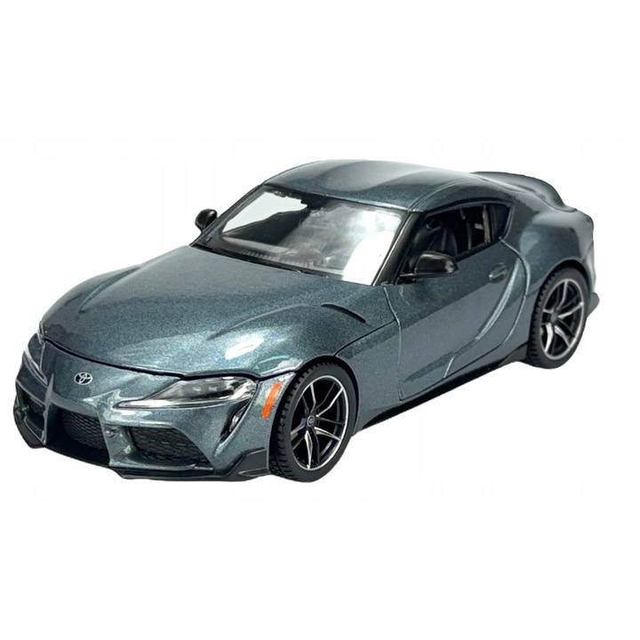 Masinuta Maisto Toyota GR Supra 1:24 metalic, argintie