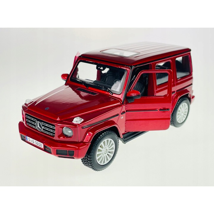 Maisto Mercedes-Benz G-Class 2019 1:24 piros 19x23x10,5cm