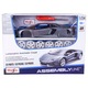 Modell fém Lamborghini Aventador Coupe 1:24, 33 elem, grafit, 20x8,5x4,5cm