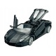 Modell fém Lamborghini Aventador Coupe 1:24, 33 elem, grafit, 20x8,5x4,5cm