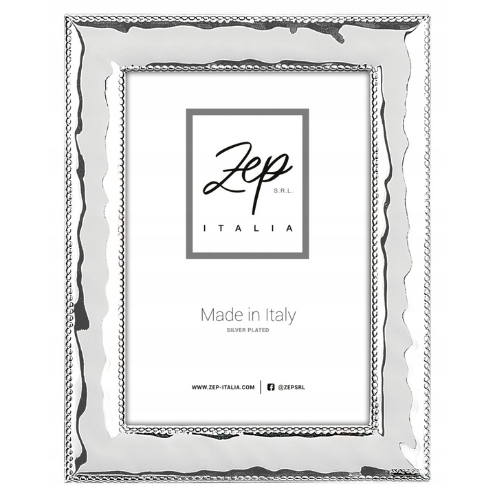 Rama foto clasica Zep 15x20cm argintie eleganta pentru nunta