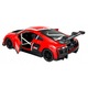 Kisautó, MSZ, Audi R8 LMS, fém, piros, 1:24