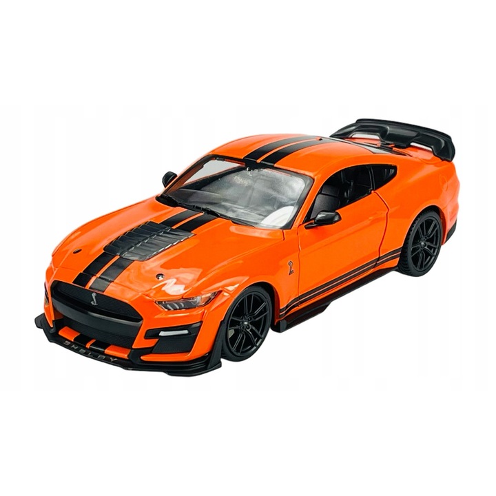 Maisto Ford Mustang Shelby GT500 kisautó, narancssárga, 1:24