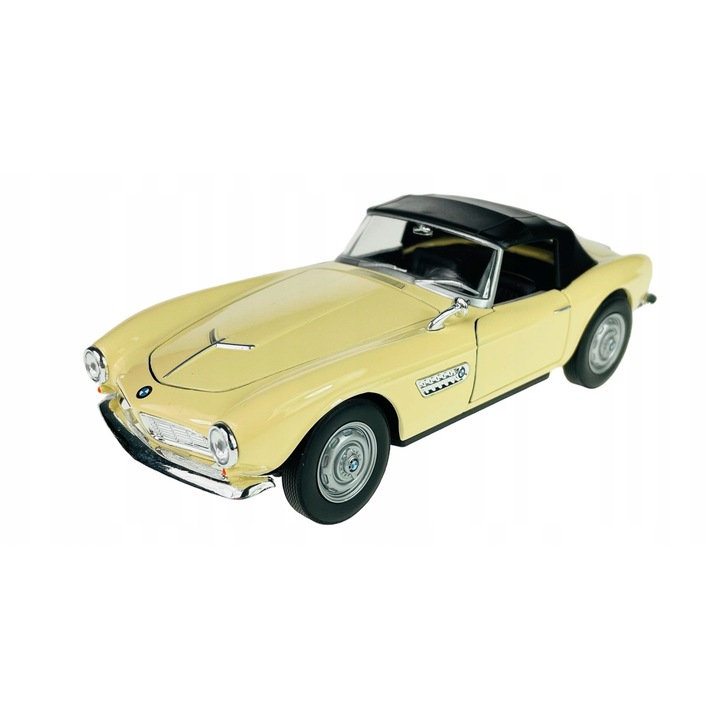 Masinuta Welly BMW 507, metal, 1:24, bej