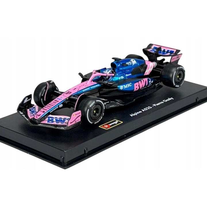 Bburago Formula 1 Alpine A525 #10 Gasly 1:43 autómodell, új modell