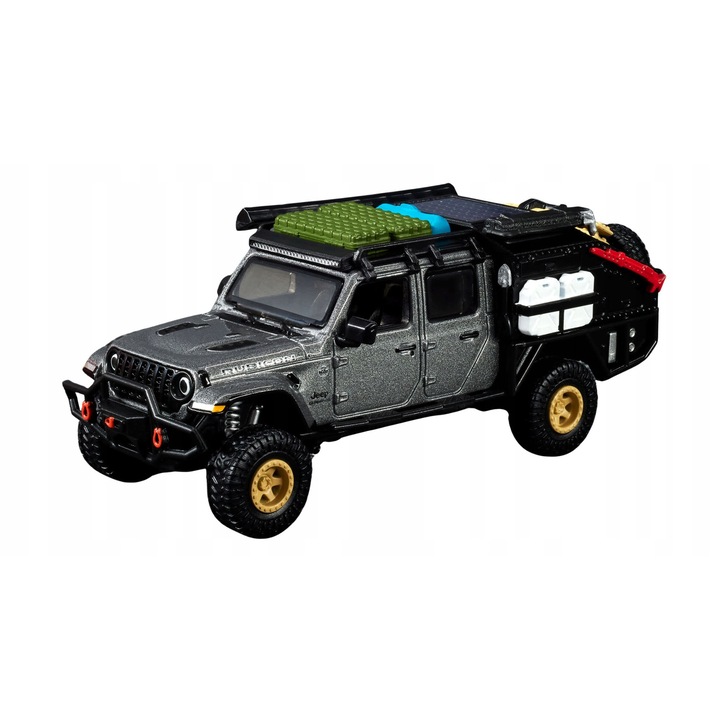 Masinuta metalica Hot Wheels Gladiator 2024, set cu accesorii, 8x3cm