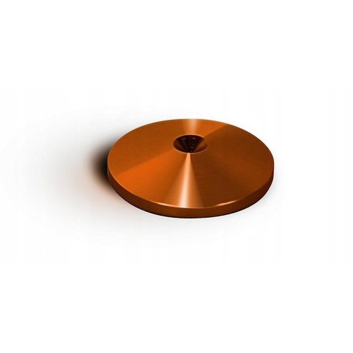 Suporturi pentru varfuri Norstone Counter Spike, set de 4, cu finisaj din aluminiu, diametru 32mm, in culoare cupru