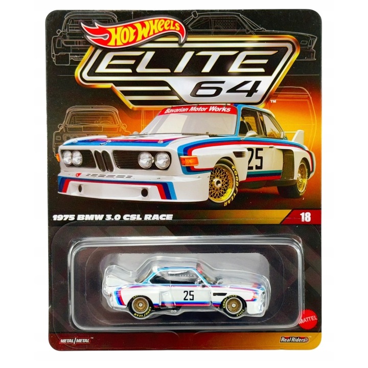 Masinuta, Hot Wheels, BMW 3.0 CSL, model de colectie, 1975