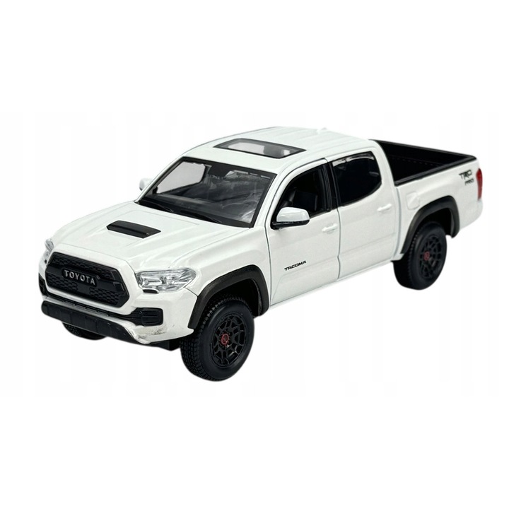 Maisto Toyota Tacoma TRD Pro 1:27 fehér kisautó, fém modell