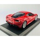 Ferrari 488 GTB modellautó, Bburago, 1:18, piros, 25x11x6cm