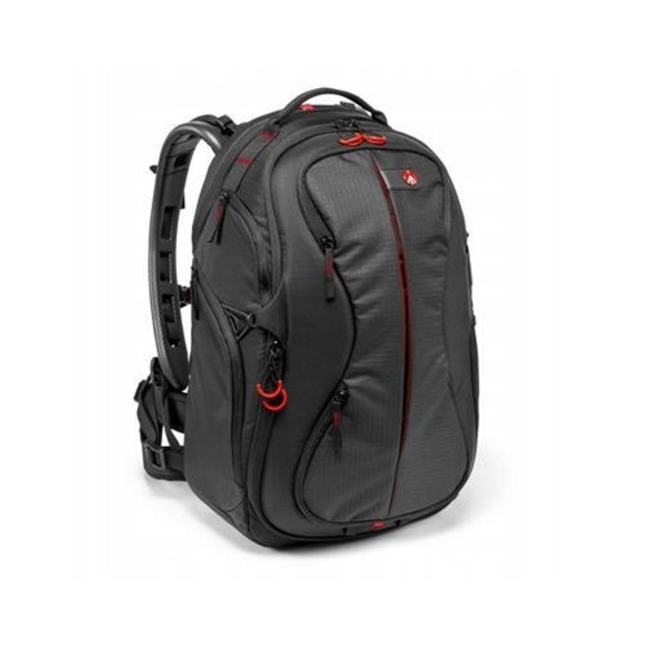 Rucsac foto Manfrotto Bumblebee-220 PL, pentru 2 aparate, 8 obiective, negru, 17''