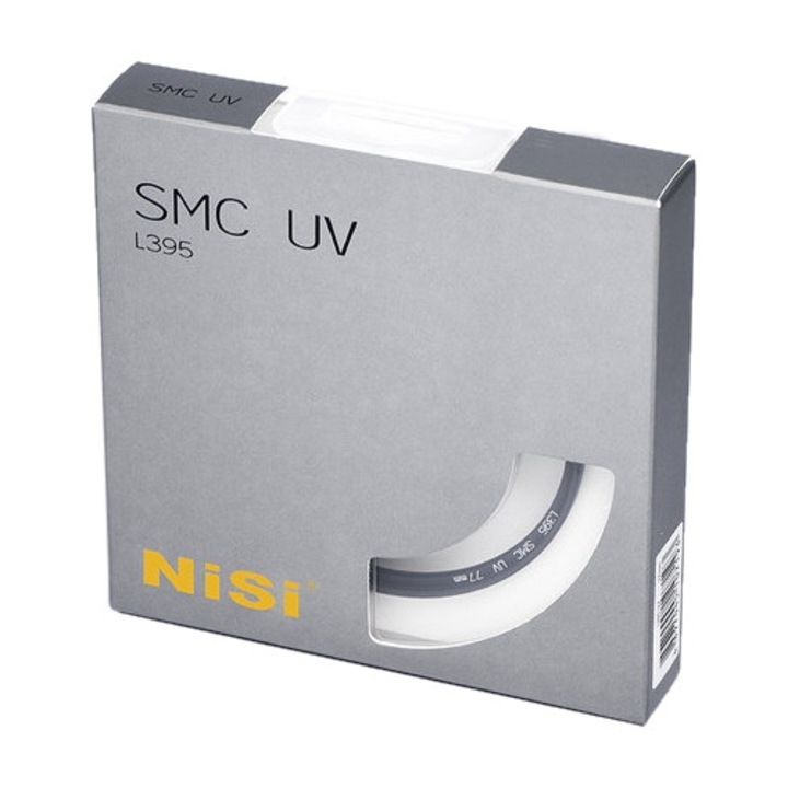 Filtru UV NiSi SMC, 43mm, ultra subtire 3mm, sticla optica de inalta calitate