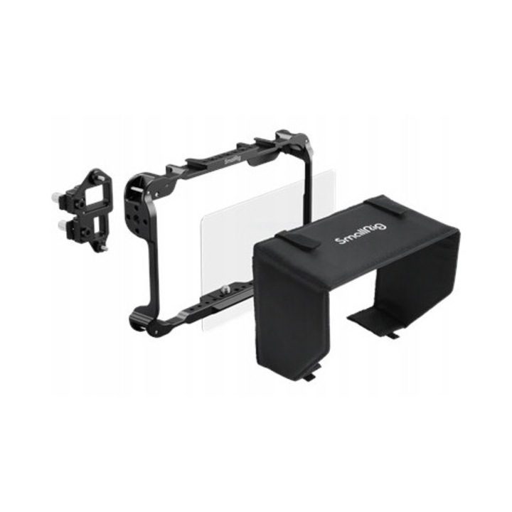 Комплекти за защита на монитор SmallRig 5708 за Atomos Ninja TX, с антирефлексно покритие, HDMI и USB-C скоби, многоцветен