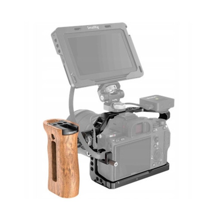 Комплект клетка и странична дръжка SmallRig 3133 за Sony A7 III/A7R III/A9, 1/4"-20, 3/8"-16, многоцветен