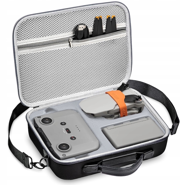 Etui pentru drona DJI MINI 4K MINI 2 2SE FLY MORE, impermeabil, negru, dimensiuni personalizate