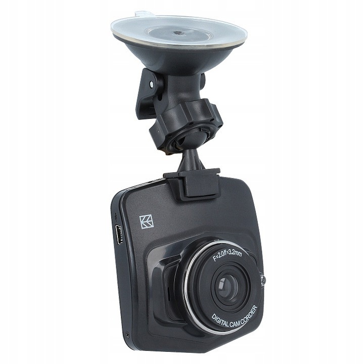 Camera auto DVR Road Trip 2, Hykker, HD 720p, display LCD 2.2", senzor de miscare