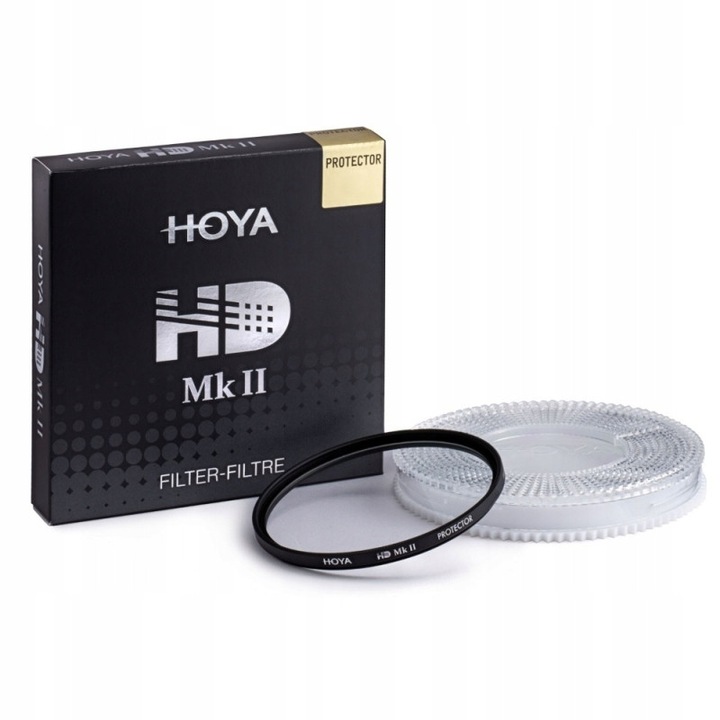Защитен филтър Hoya HD MkII 55mm, 16 антирефлексни слоя, водоустойчив, комплект